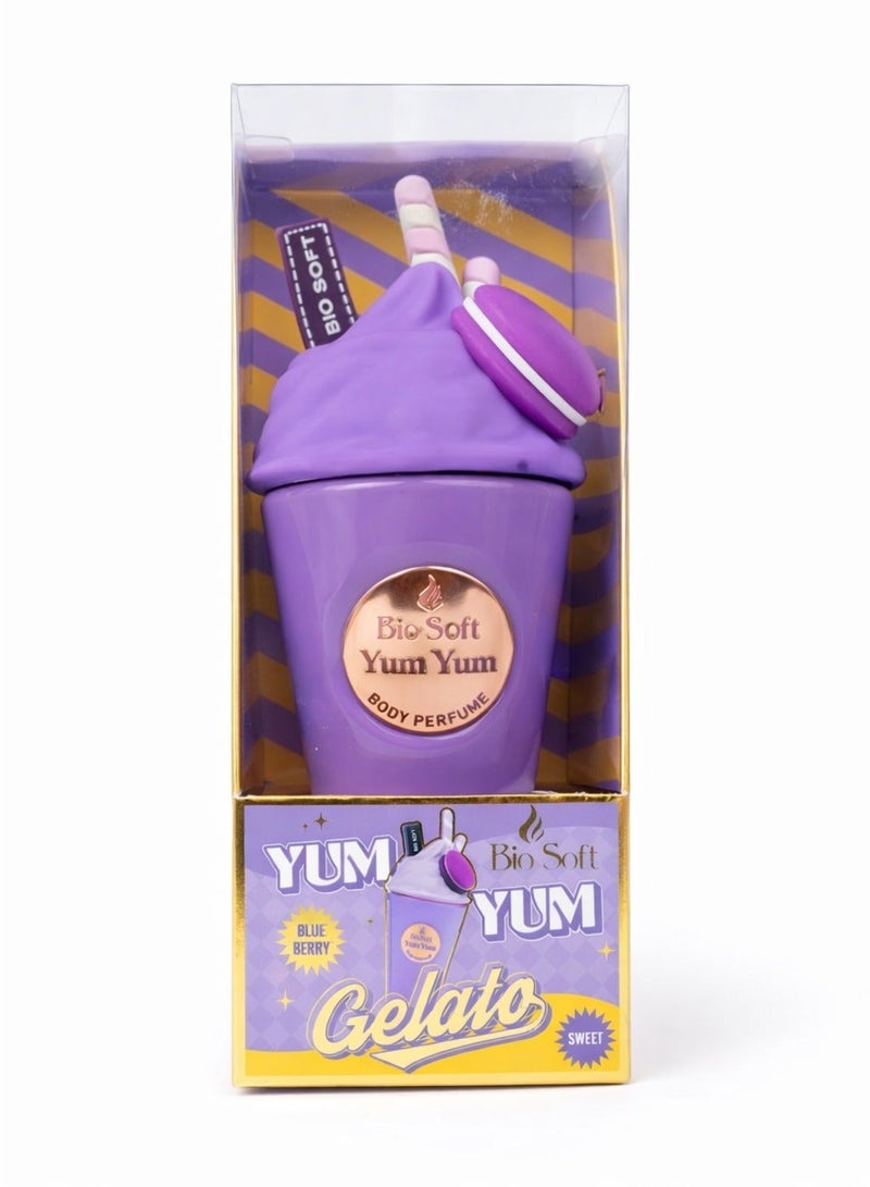 بيو سوفت يم يم عطر الجسم برائحة بلو بيري - نسائي - 200 مللي - Image 1